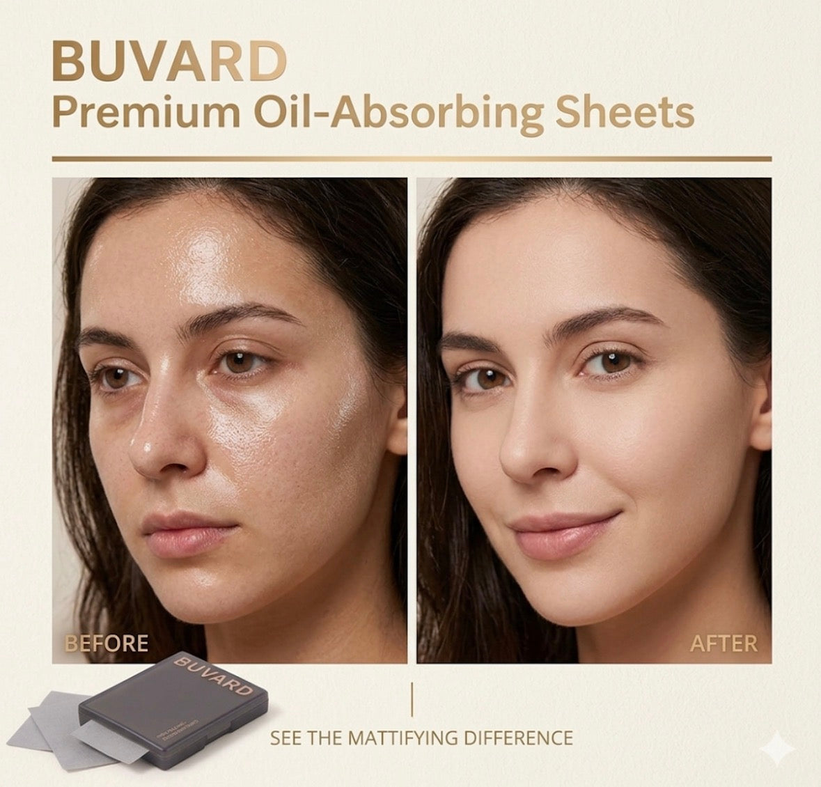 Buvard Facial Oil Blotting Paper
